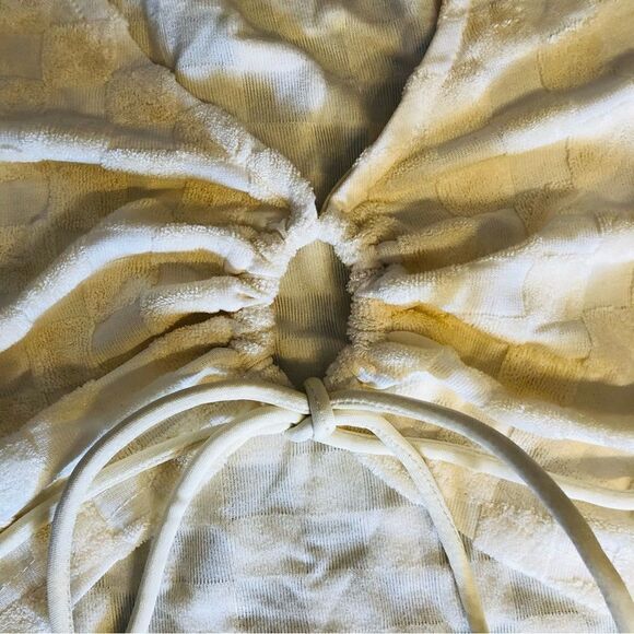 Pretty Garbage Sz S BNWT white top - Picture 4 of 5